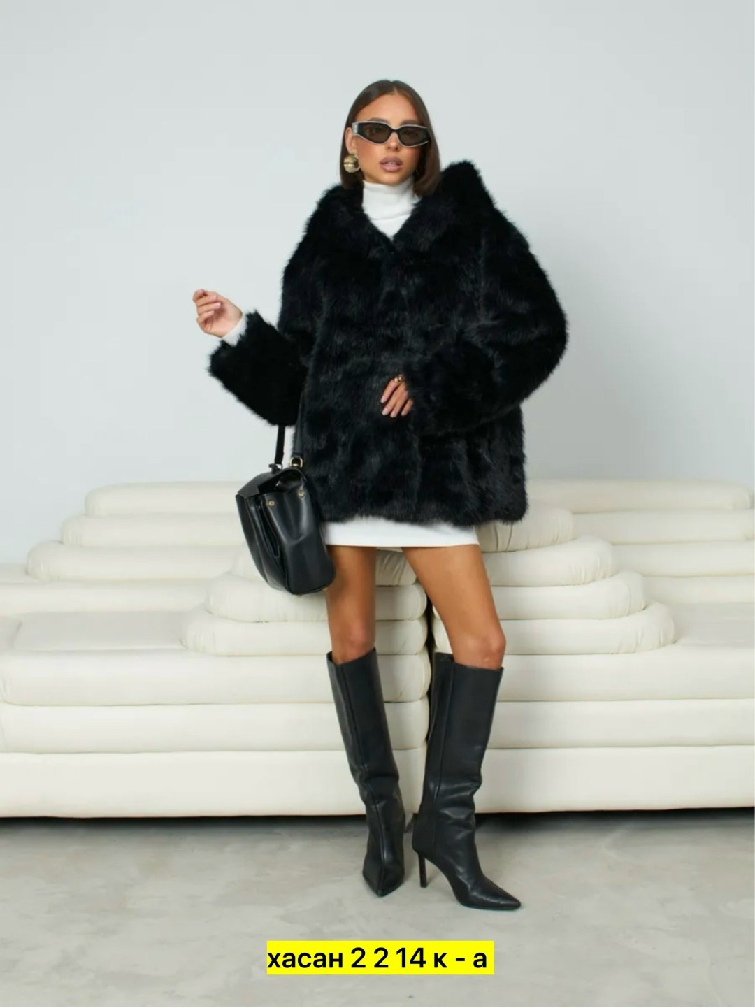 шуба искусственная экошуба короткая зимняя adilli,шуба из экомеха с капюшоном 46-52 цвет черный,шуба искусственная экошуба короткая зимняя adilli 539782499,шуба из экомеха с капюшоном 46-52 размер 48