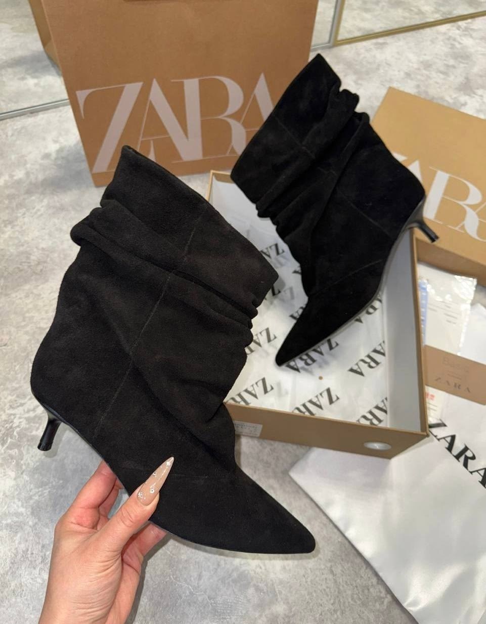 ,замшевые ботильоны,женские ботильоны,женская ,ботильоны