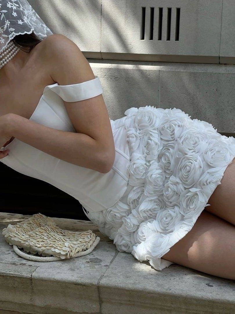 свадебная платье,короткие платье,платье на выпускной,платье с оборками,свадебное платье короткое