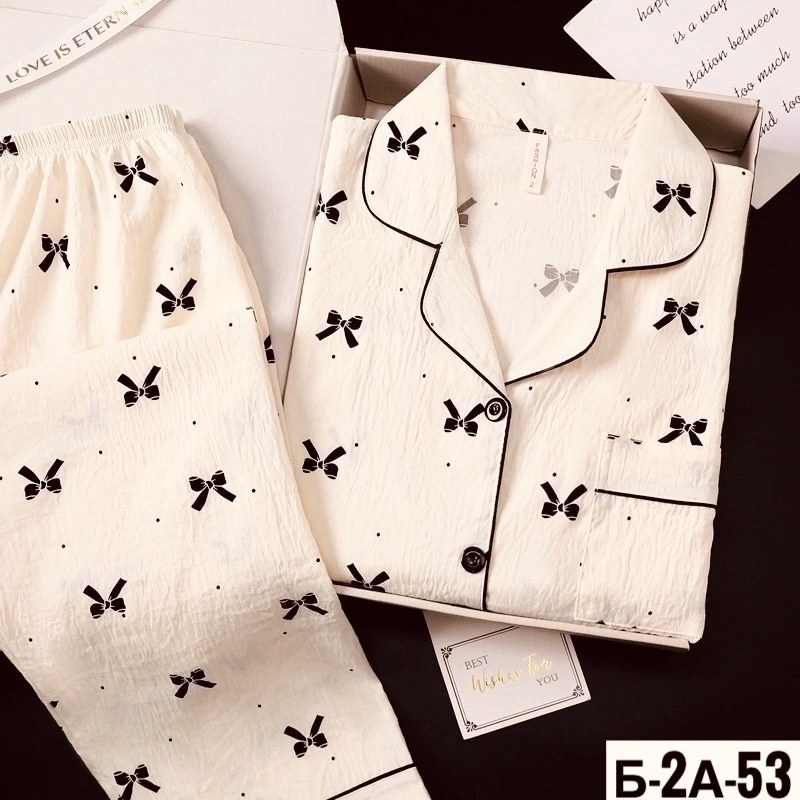 муслиновая пижама со штанами и рубашкой,женская пижама комплект,пижама муслиновая новая,пижама комплект,пижама женская