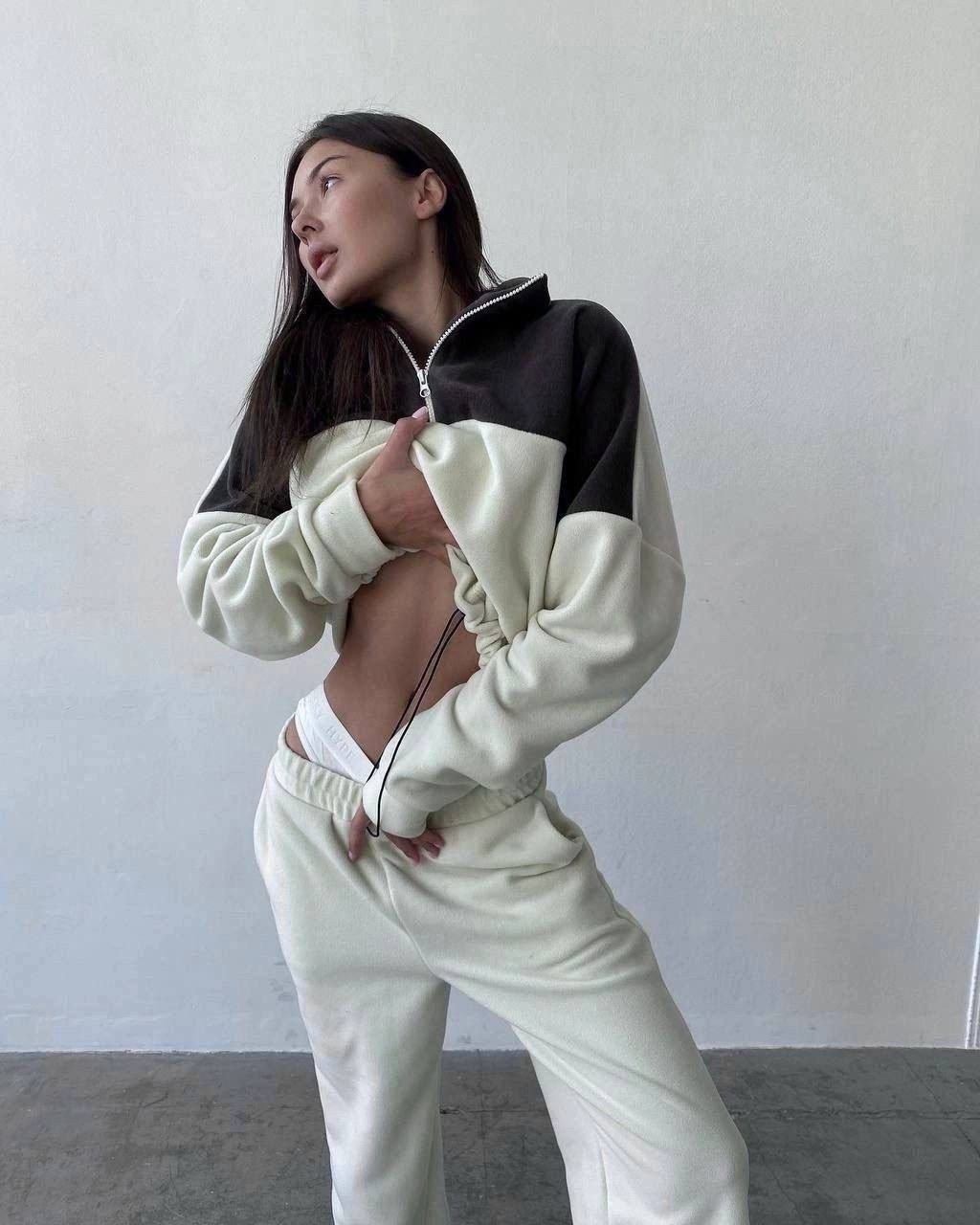 женский костюм на флисе,теплый флисовый костюм,флисовая кофта,женская кофта,оверсайз толстовка