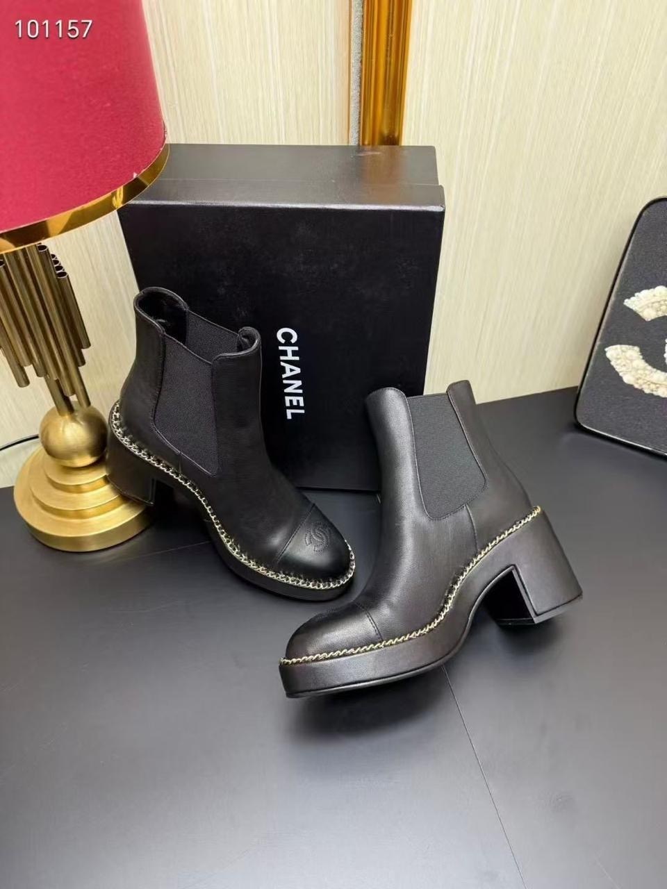 chanel ботинки,ботинки женские chanel,ботильоны chanel,chanel (шанель) новые женские осенне-зимние сапоги,черные кожаные челси chanel