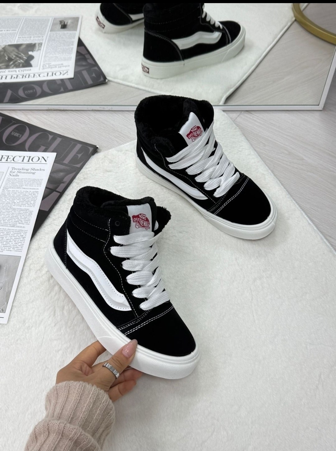 зимние кеды с мехом утепленные vans,,зимние кеды vans,кеды ванс высокие зимние sk8 hi утепленные с мехом,кеды vans зимние женские