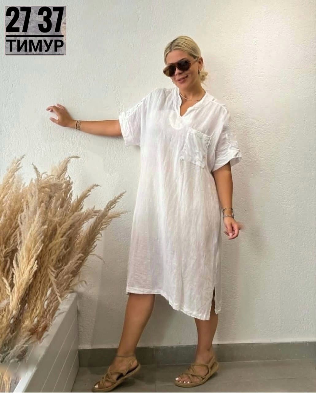 платье из льна,летнее платье женское,платье большие размеры,платье туника,платье прямое