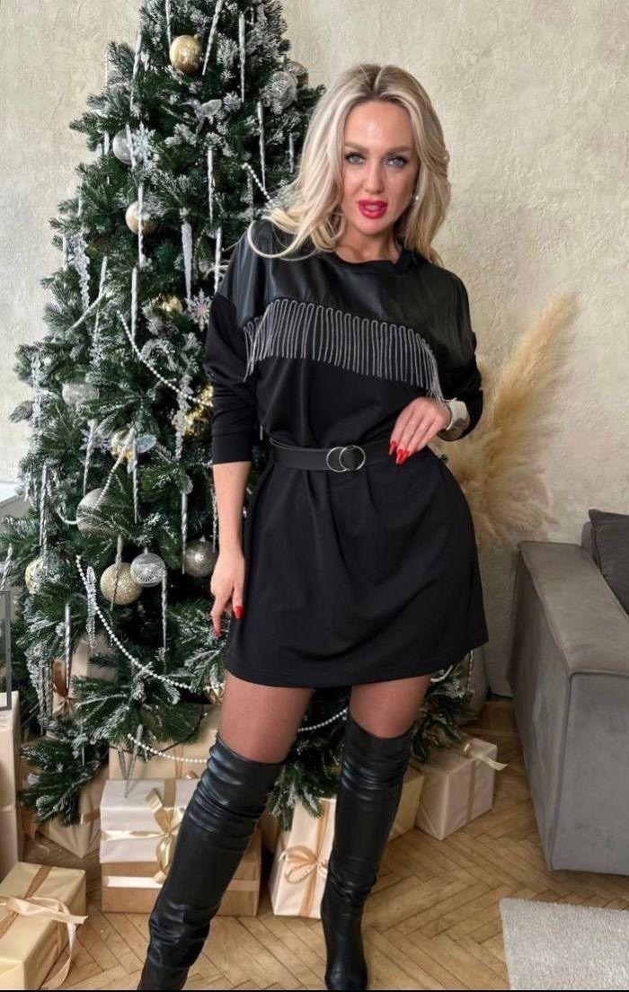 платье,нарядное платье,платье черное,стильное платье,трикотажное платье