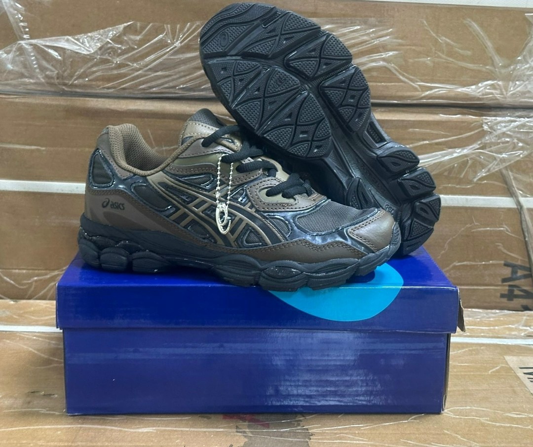 мужская  asics gel-nyc lifestyle темно коричневый,кроссовки,кроссовки asics,кроссовки гель nyc asics коричневый,кроссовки gel nyc asics