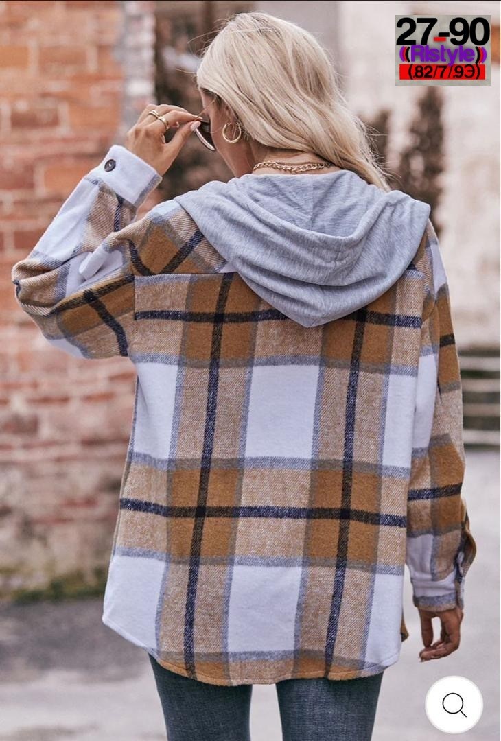 рубашка в клетку женская,рубашка с капюшоном,клетчатая кофта,рубашка в клетку,рубашка в клетку с капюшоном