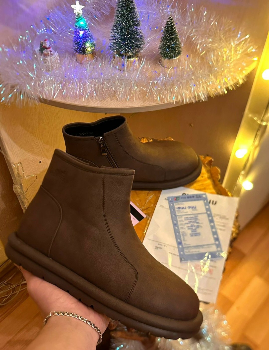 ,зимняя женская ,модные ботинки,короткие ботинки, зимняя