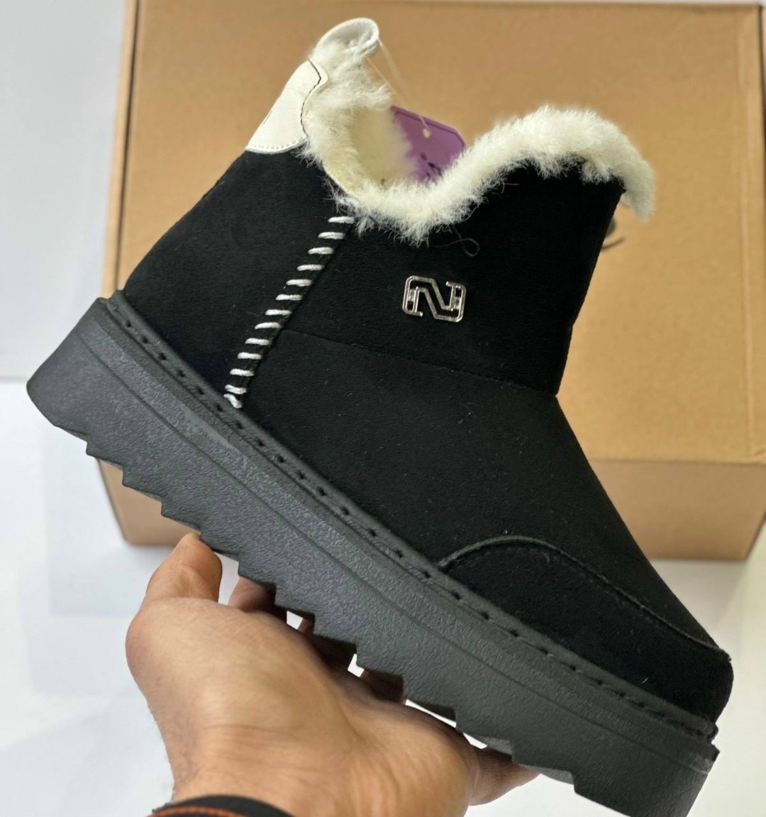 ,женские угги,угги зимние короткие с мехом на толстой подошве,ботинки женские зимние угги,зимняя  женская