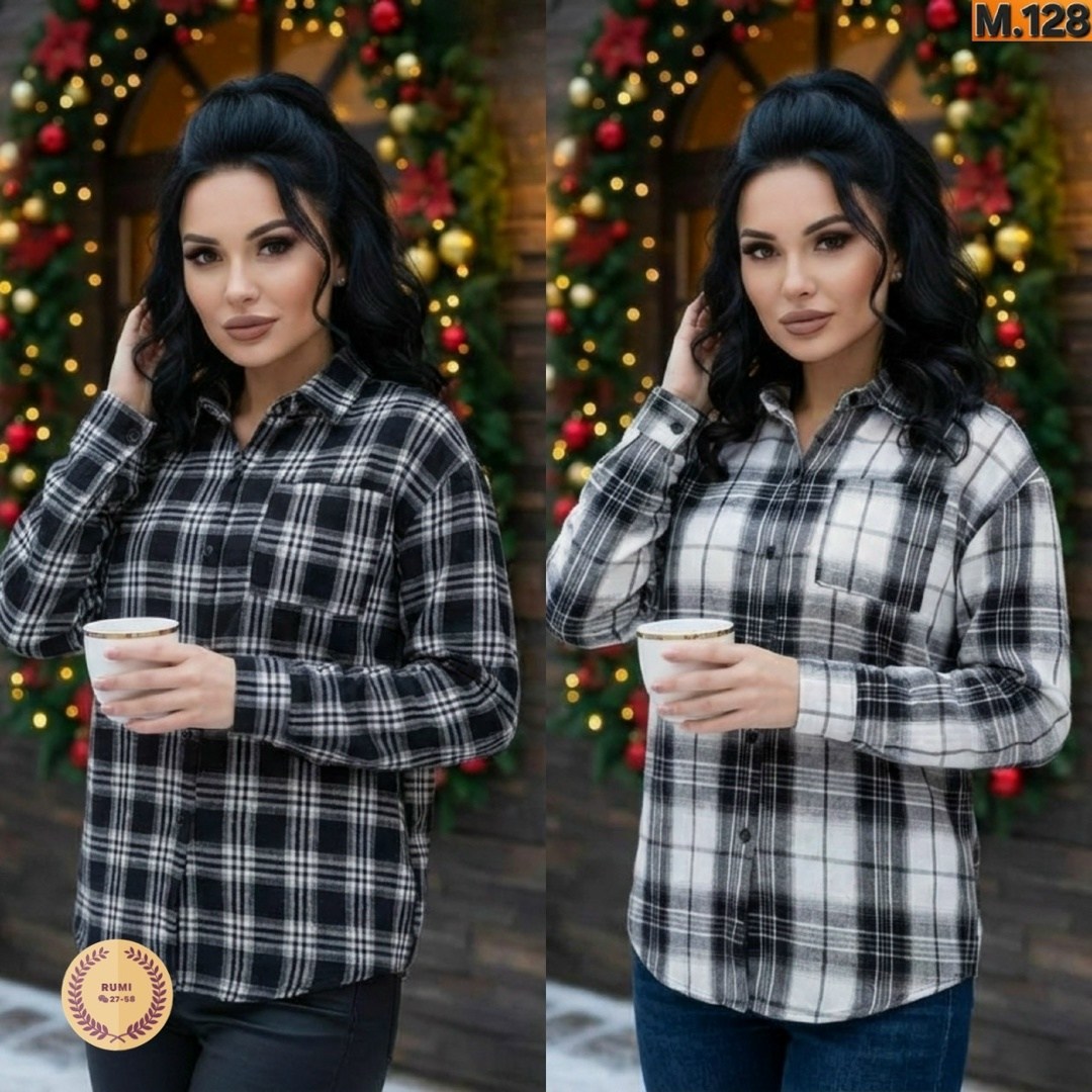 рубашка женская в клетку,рубашка женская,рубашка в клетку,рубашка теплая в клетку,женская рубашка теплая в клетку