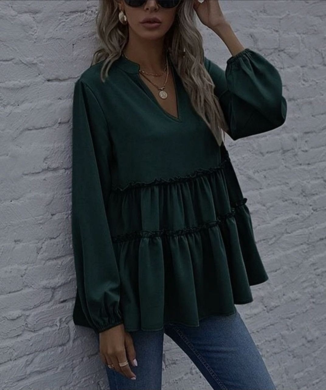 женская блузка,блузка с оборками,стильная блуза,блузка стильная,блузка повседневная