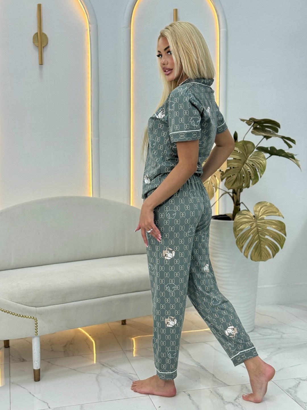 пижама комплект,пижамы женски,женская пижама,пижамы со штанами,пижама женская с брюками