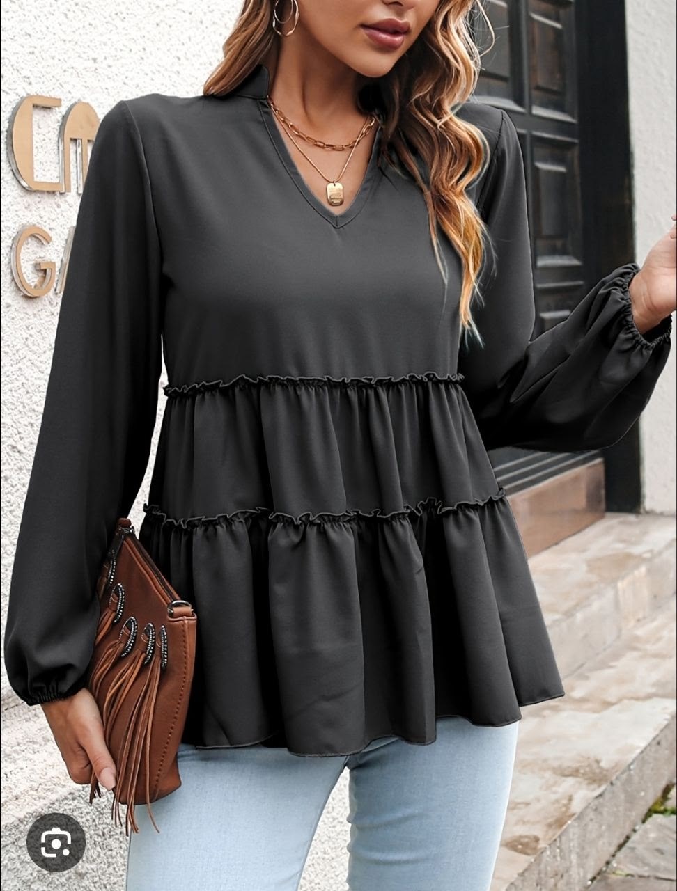 женская блузка,блузка с оборками,стильная блуза,блузка стильная,блузка повседневная