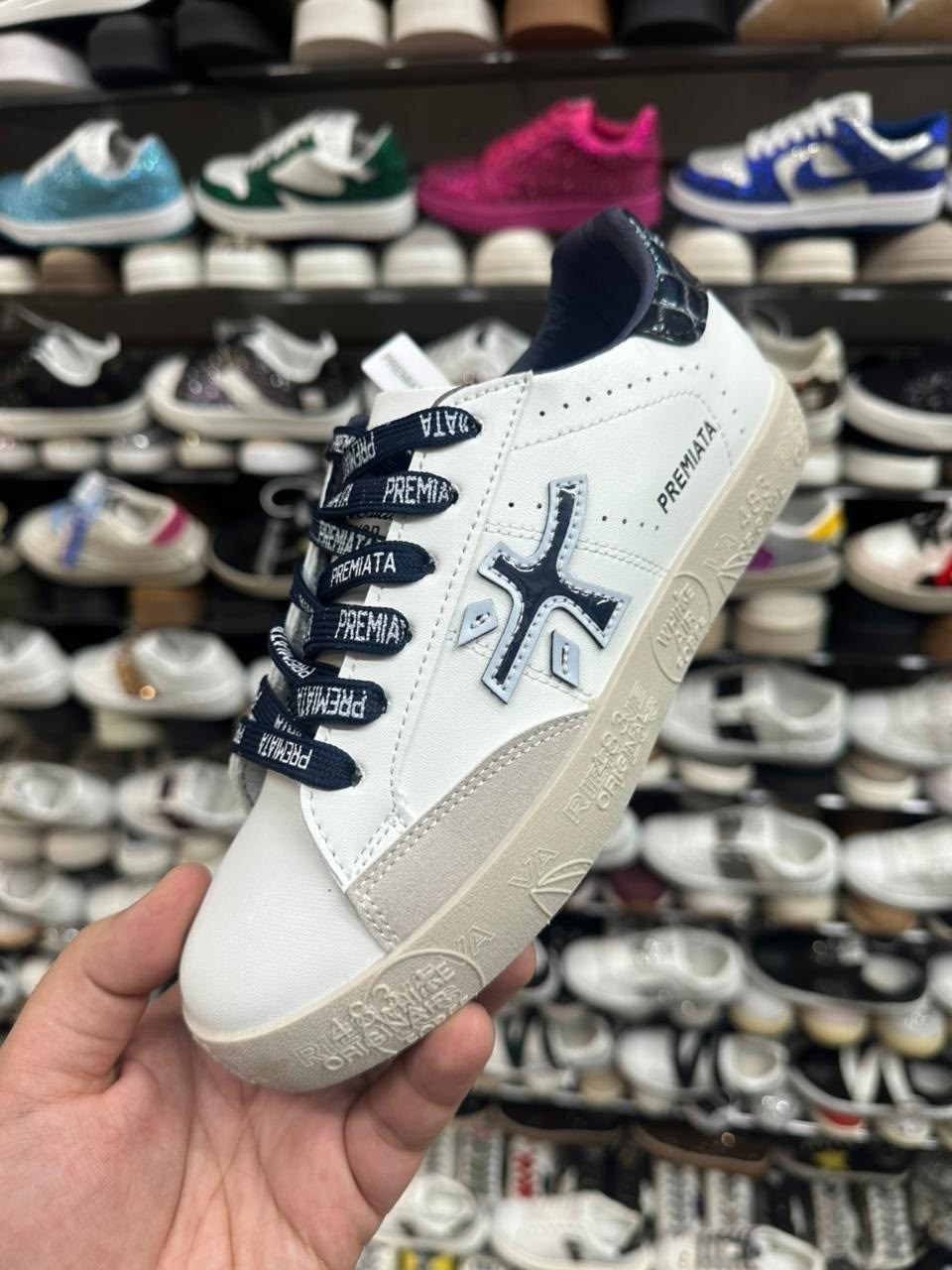 кроссовки premiata,кеды premiata мужские,кеды premiata,premiata чёрные мужские комбинированные кеды steven premiata,