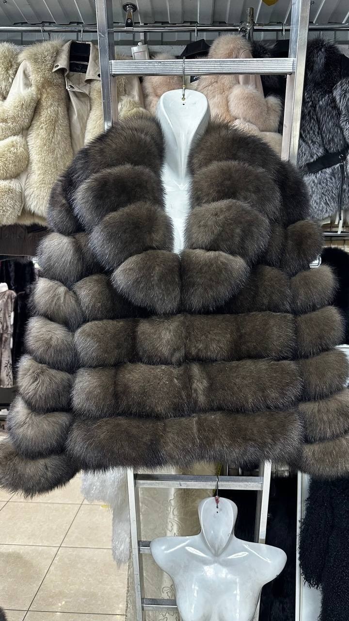 шуба из песца,шуба из песца под соболь,шуба песец,шуба песец под соболь,шуба из меха финского песца