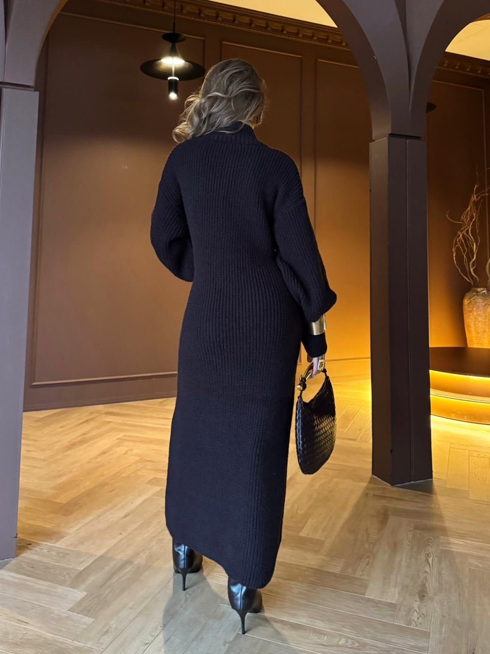 длинное вязаное платье,теплое платье,трикотажное платье,платье вязаное длинное оверсайз imperial manifesta collection,шерстяное платье