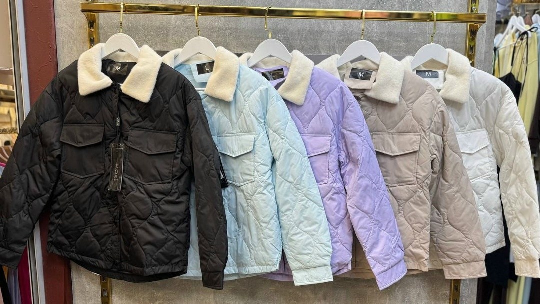 модная куртка,куртка оверсайз,куртка женская голубая,женская куртка,стильная куртка