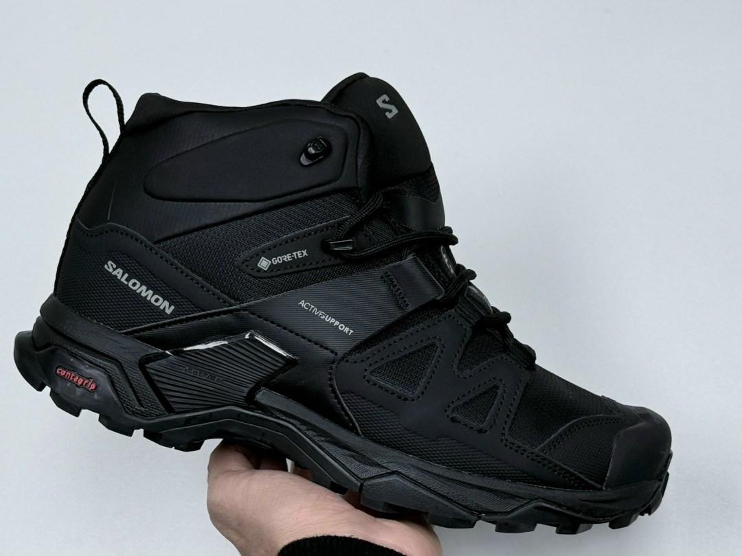 трекинговые ботинки salomon x ultra 4 mid gtx,ботинки salomon x ultra 4 mid gtx,salomon x ultra 4 mid gtx,ботинки salomon,мужские ботинки salomon x ultra 4 mid gtx "green" с мехом