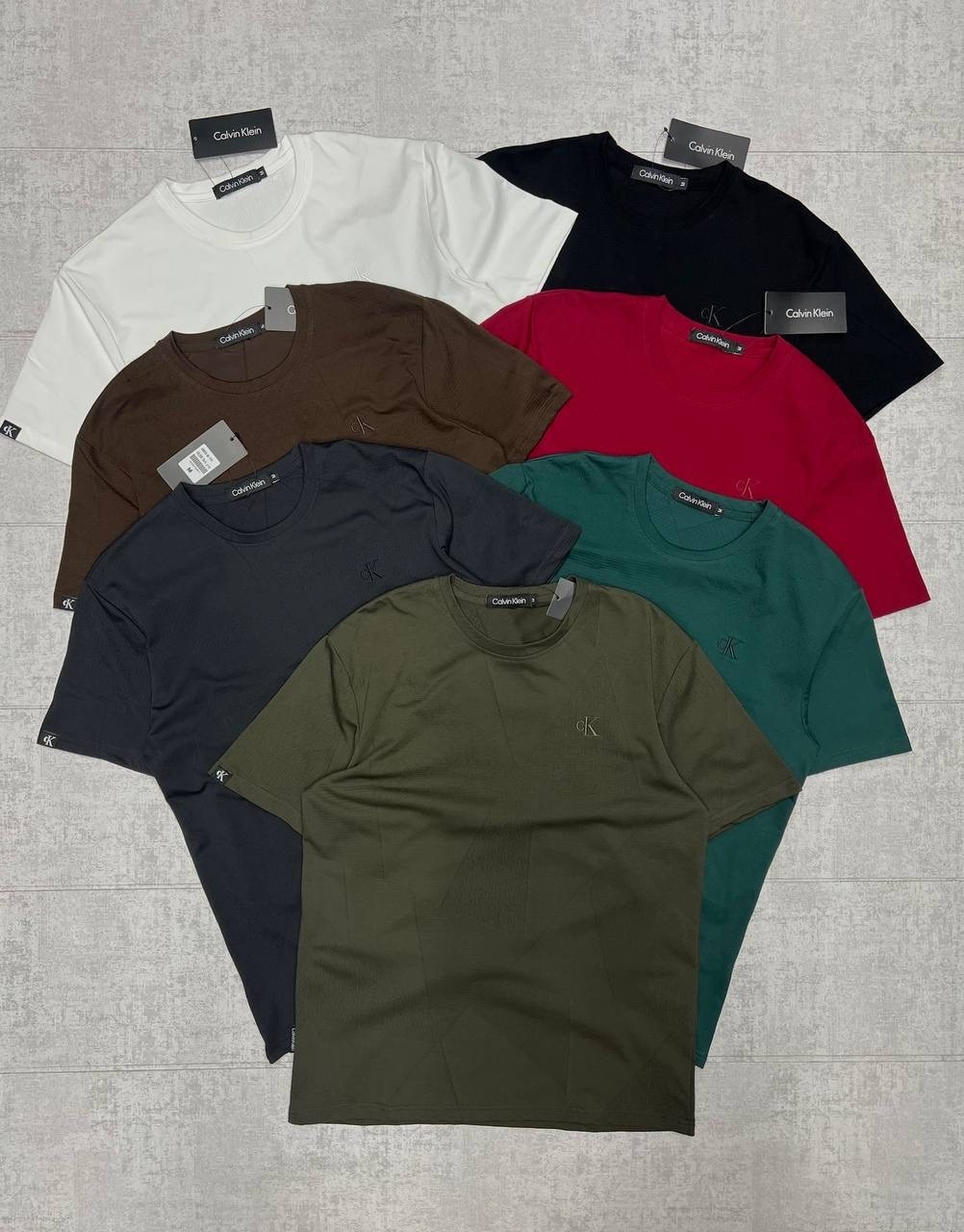 футболка мужская calvin klein,брендовая мужская футболка calvin klein,футболка мужская,calvin klein t shirt green