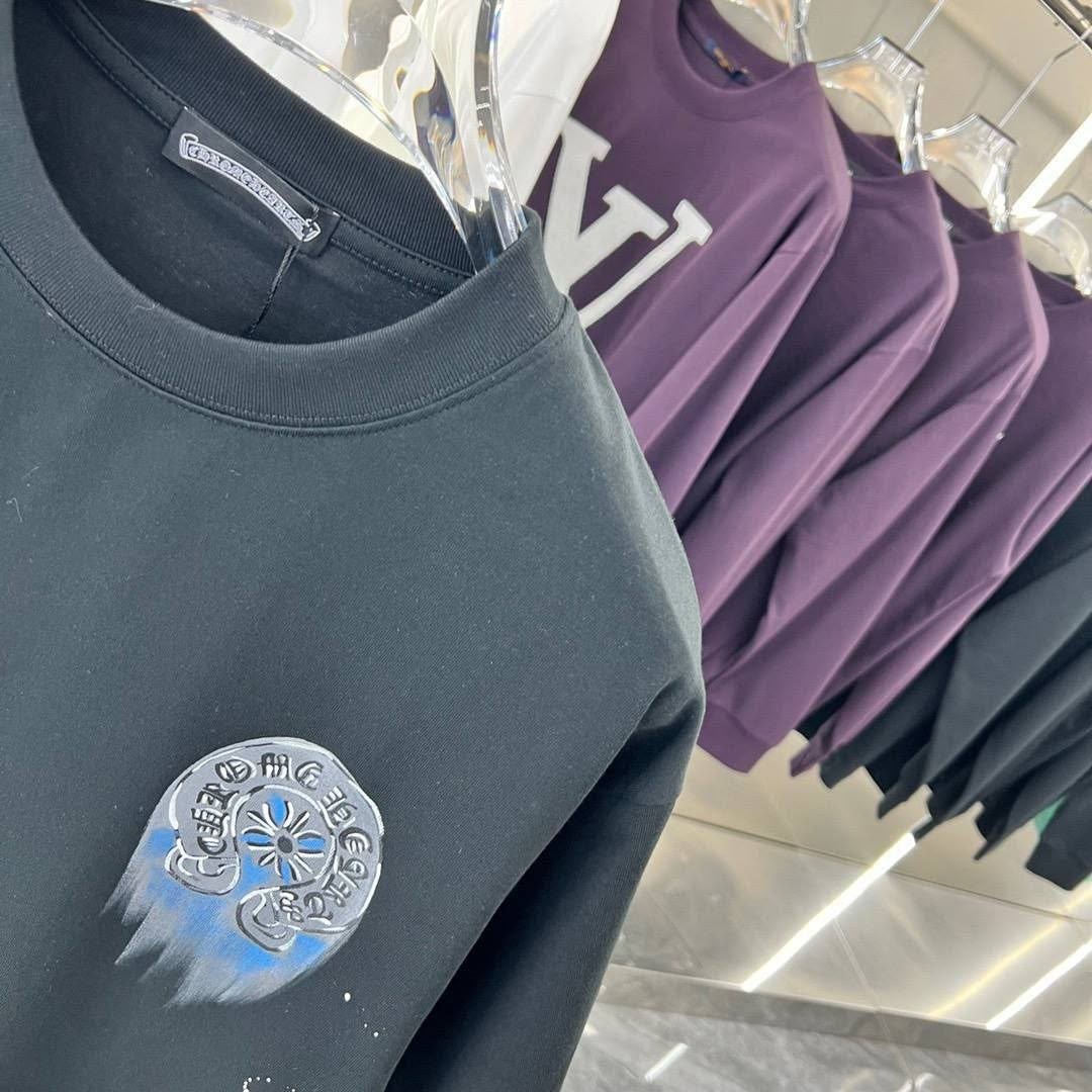 футболка,футболки для мужчин,футболка chrome hearts,футболка мужская женская