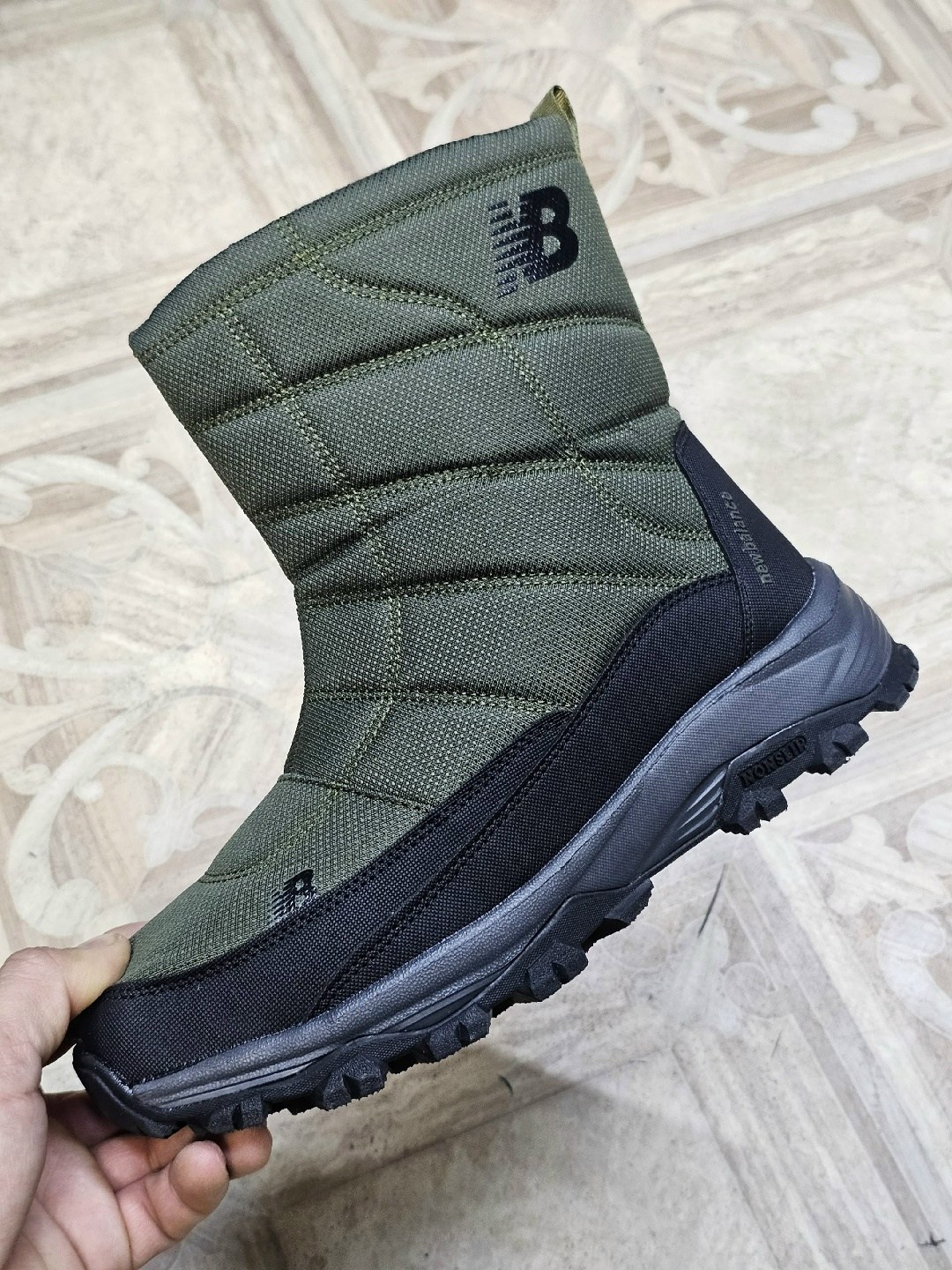 ,дутики мужские,мужские дутики 2341-16 хаки,дутики,дутики мужские зимни