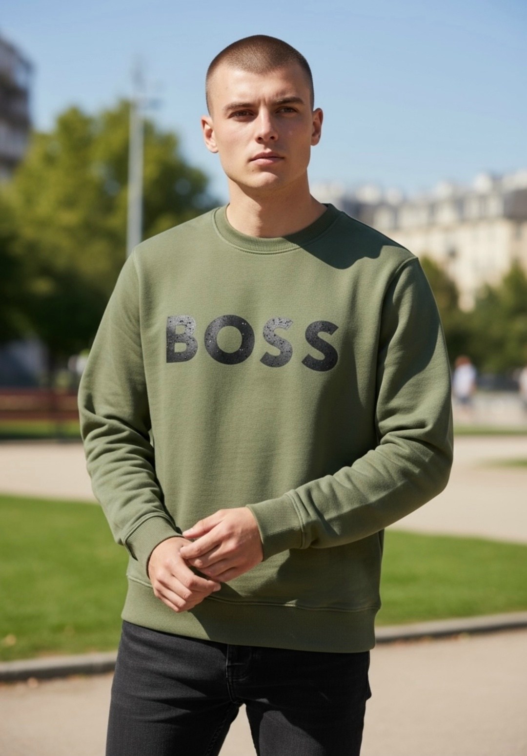 свитшот hugo boss,мужские толстовки hugo boss,свитшот хьюго босс черный,свитшот boss,толстовка boss