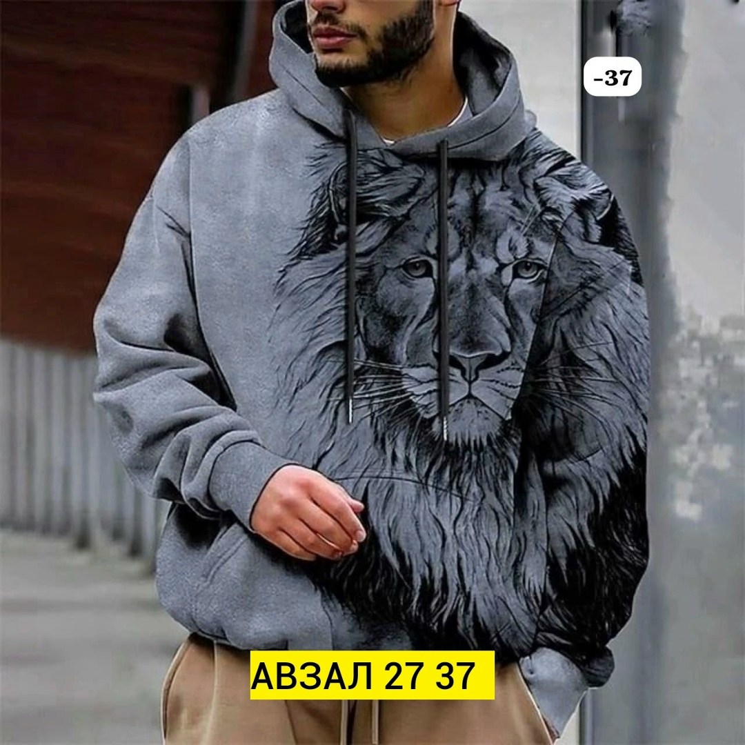 мужская толстовка с капюшоном и принтом в виде льва,мужская модная толстовка с капюшоном с принтом льва в стиле 3d,толстовка мужская с капюшоном,мужская толстовка,толстовка с капюшоном и принтом