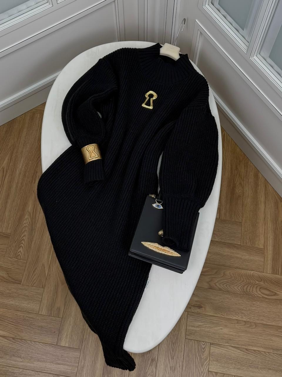 длинное вязаное платье,теплое платье,трикотажное платье,платье вязаное длинное оверсайз imperial manifesta collection,шерстяное платье