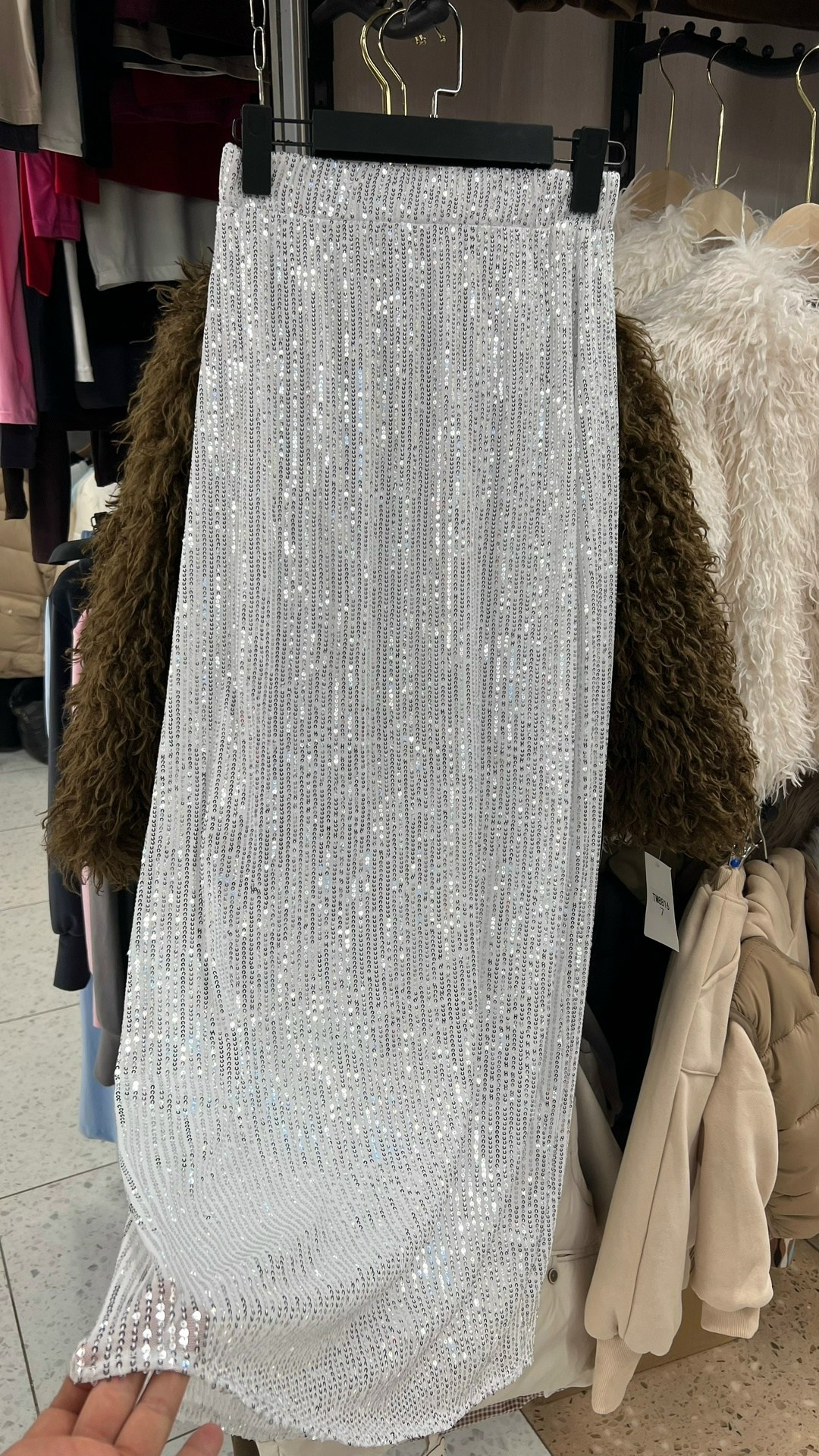 юбки с пайетками,юбка "новогодний блеск" с пайетками duzzly,юбка миди с пайетками,юбка длинная с пайетками,юбка вечерняя нарядная с пайетками emberens 200154341