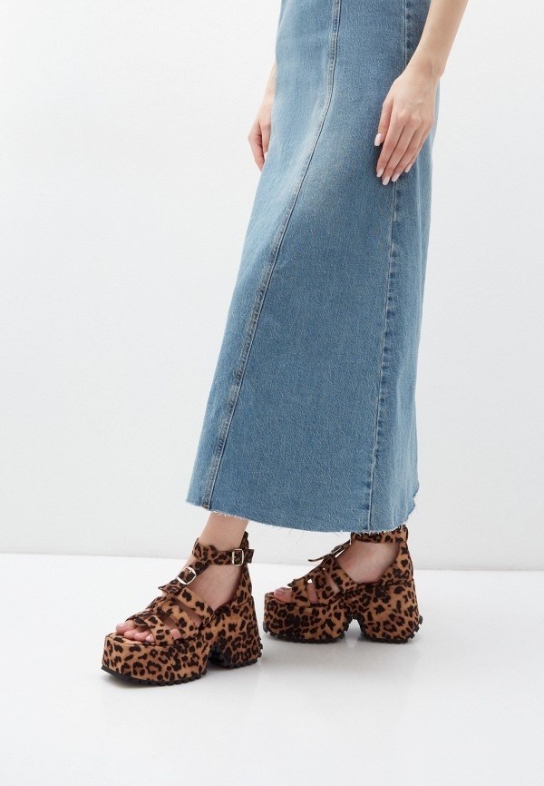 леопардовые босоножки эконика,женские босоножки,босоножки леопард,,босоножки на платформе