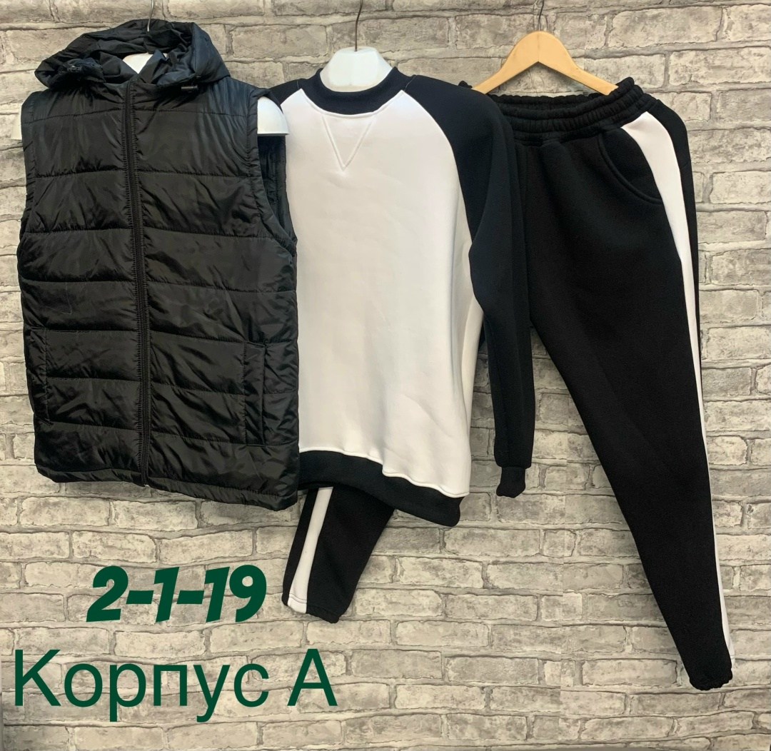 спортивный костюм с жилеткой,костюм спортивный мужской,мужской костюм на флисе тройка,костюм-тройка мужской: жилет, толстовка и штаны арт. 1331595,костюм мужской спортивный тройка с жилетом