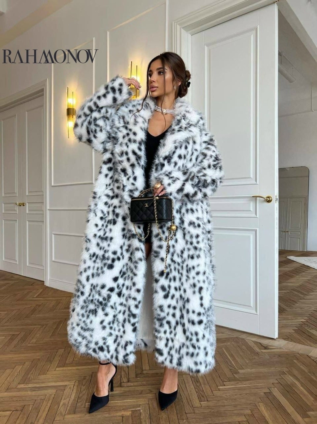 шуба длинная,шуба,удлиненная шуба из экомеха под рысь,шуба из рыси,шуба рысь 2025