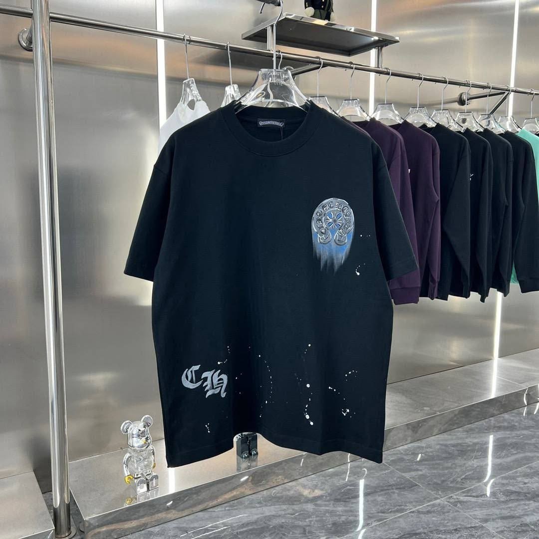 футболка,футболки для мужчин,футболка chrome hearts,футболка мужская женская