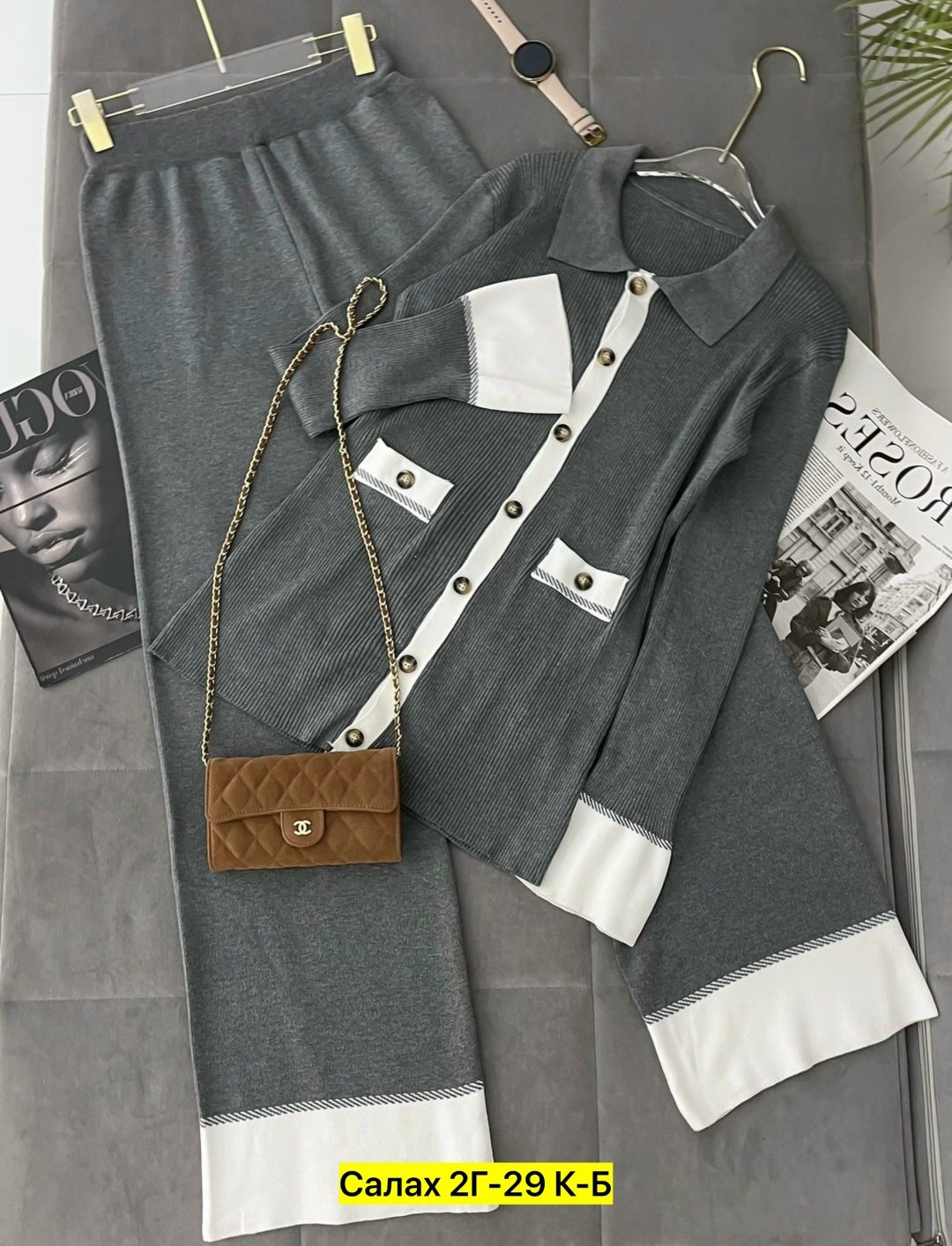 трикотажные костюмы,брючный костюм,костюм модный,вязаные костюмы,вязаный костюм женский