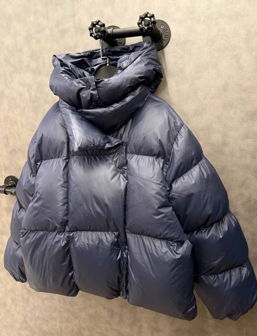 пуховик короткий,пуховик оверсайз,дутый пуховик,ienki ienki пуховик,женская зимняя укороченная куртка-пуховик