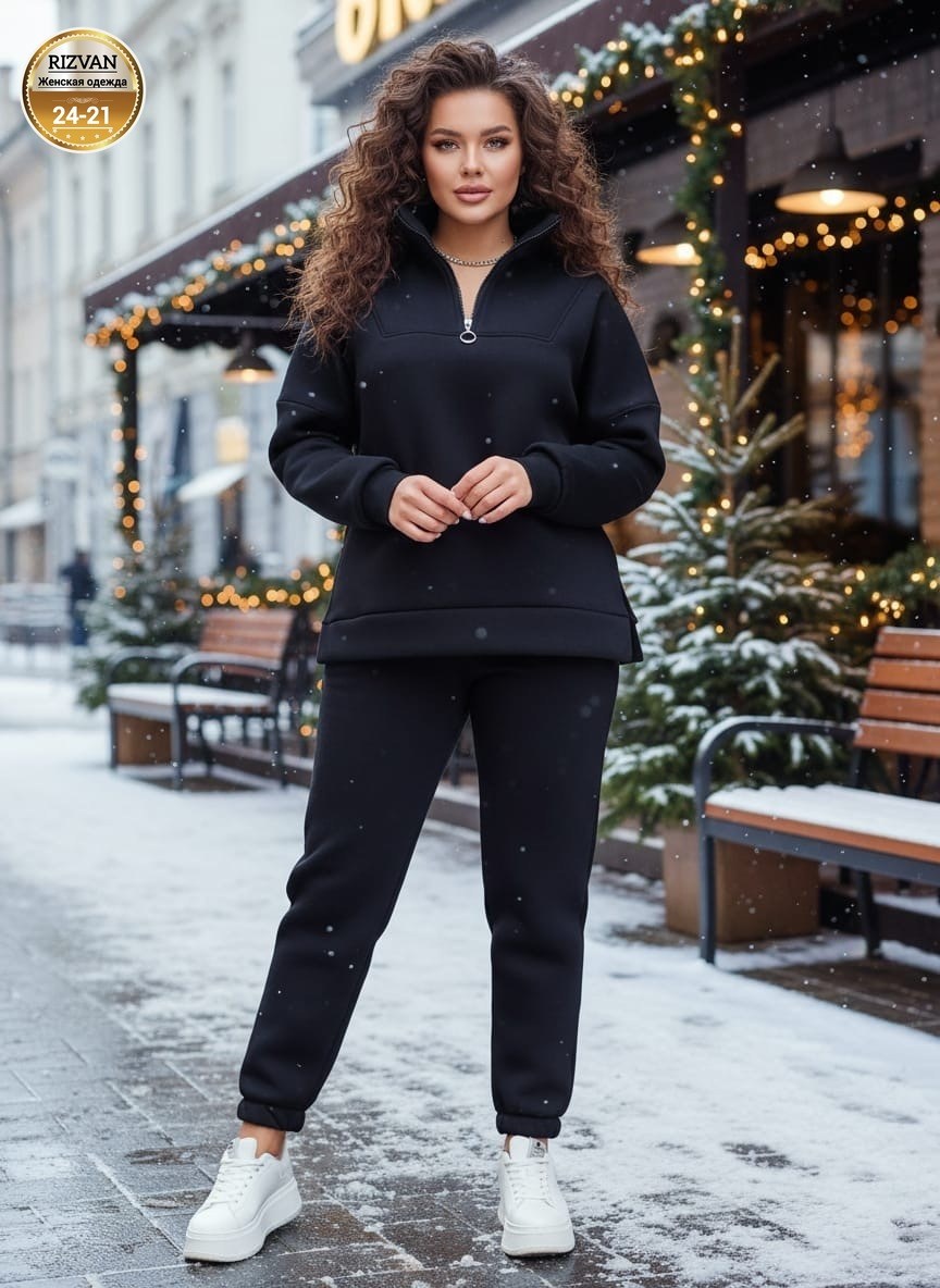 спортивный костюм теплый с начесом impuls sport wear,спортивный костюм женский,костюм спортивный,женский костюм на флисе,теплый спортивный костюм женский