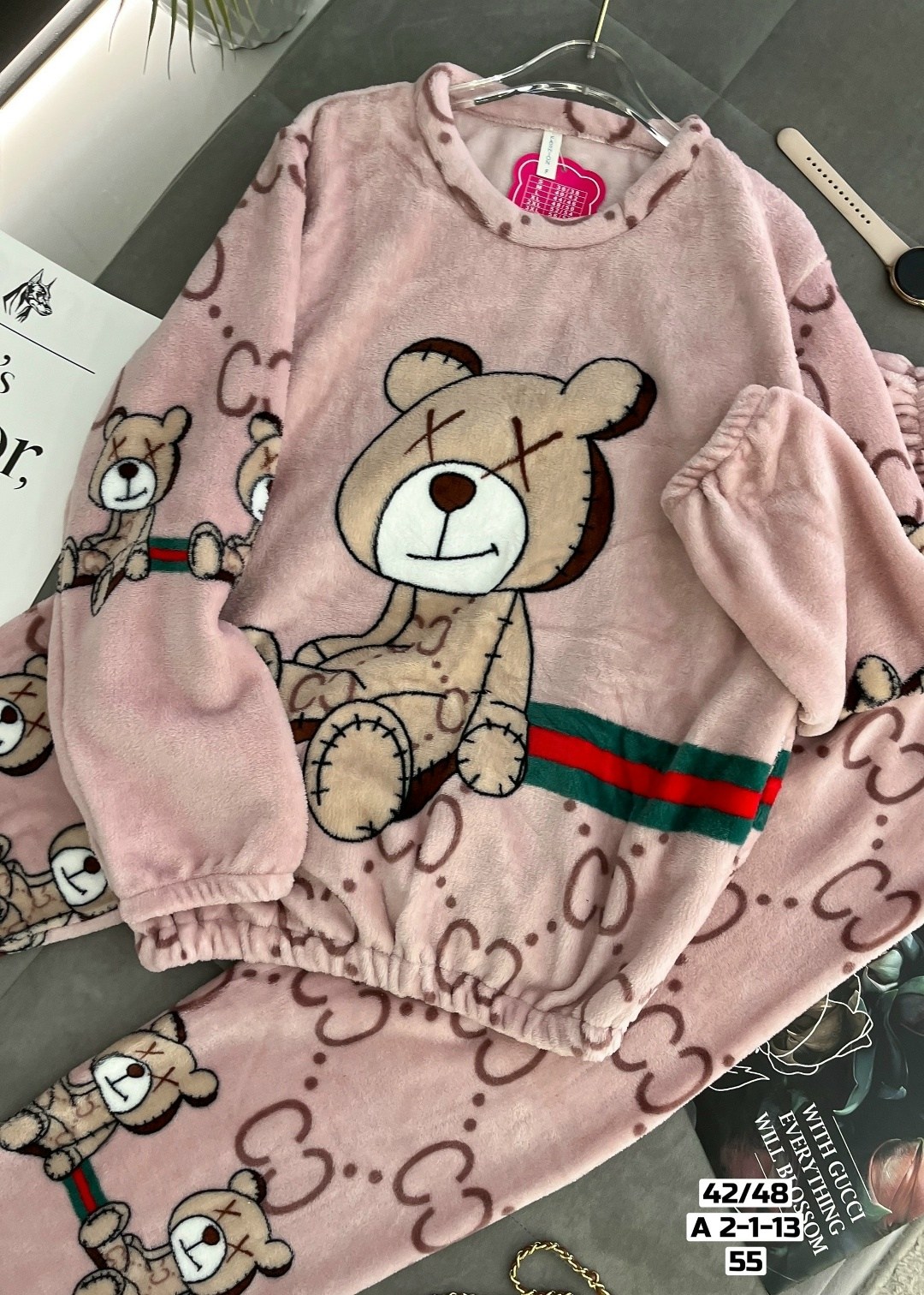 костюм теплый женский домашний пижама плюшевая h’rose brand,пижама со штанами теплая домашняя плюшевая chuvyshop,костюм теплый женский домашний пижама плюшевая,пижама плюшевая теплая со штанами,пижама