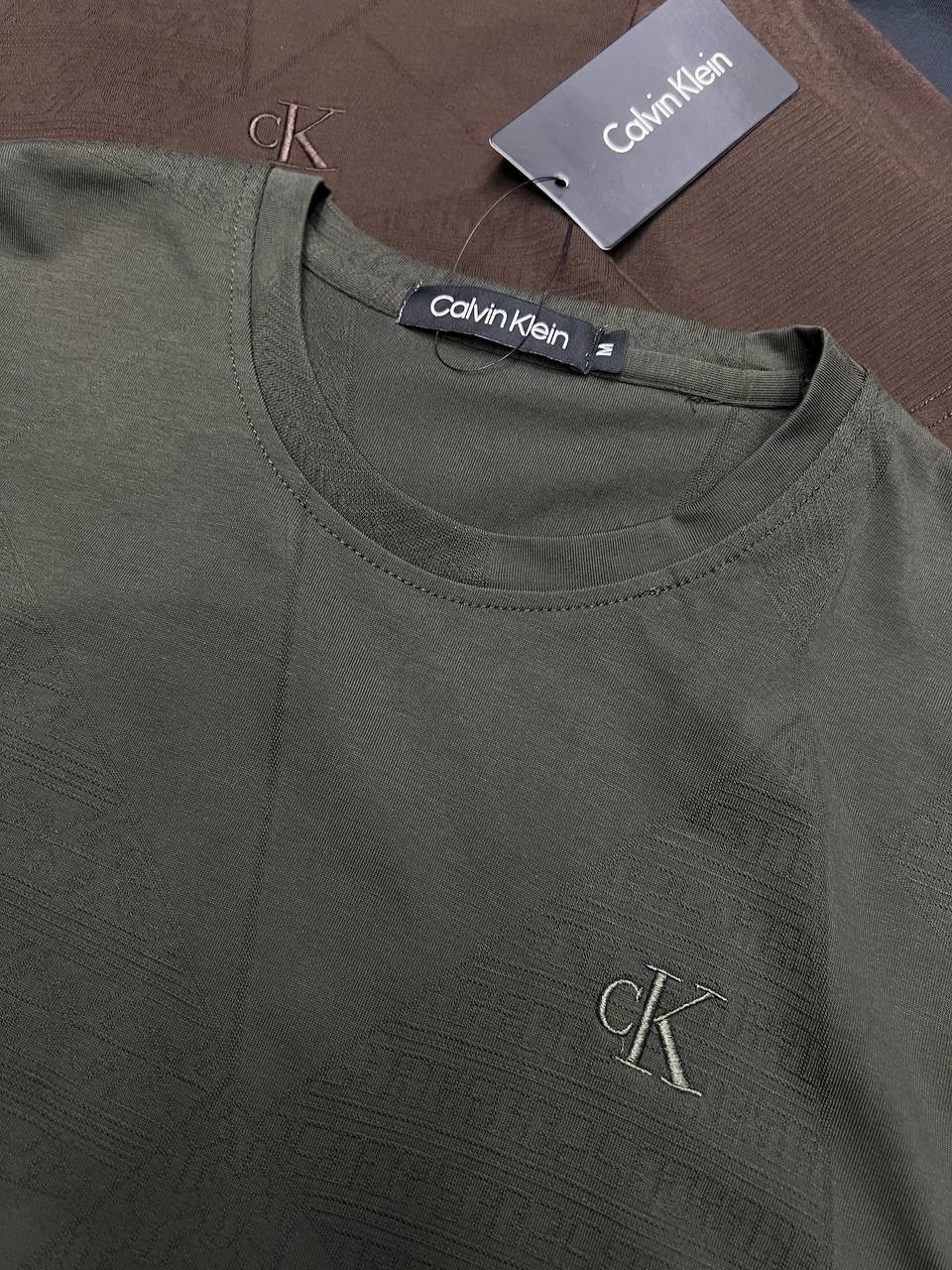 футболка мужская calvin klein,брендовая мужская футболка calvin klein,футболка мужская,calvin klein t shirt green