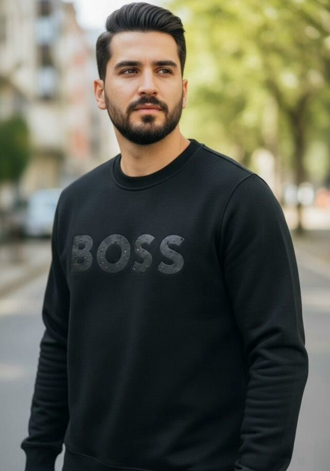 свитшот hugo boss,мужские толстовки hugo boss,свитшот хьюго босс черный,свитшот boss,толстовка boss