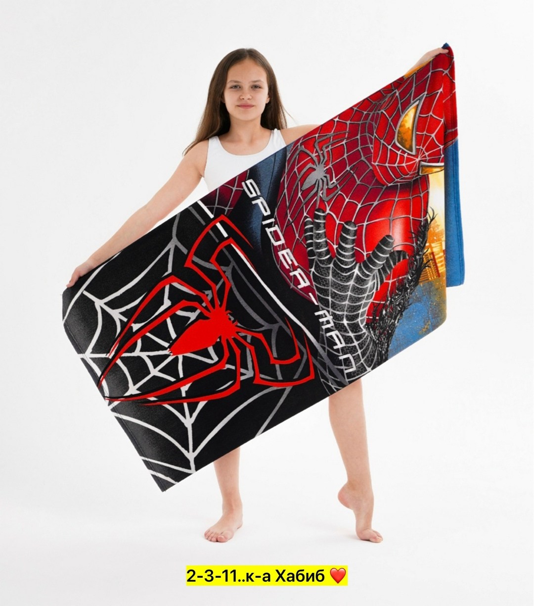 полотенце человек паук,полотенце спайдермен,полотенце человек паук махровое,полотенца махровая,полотенце детское банное