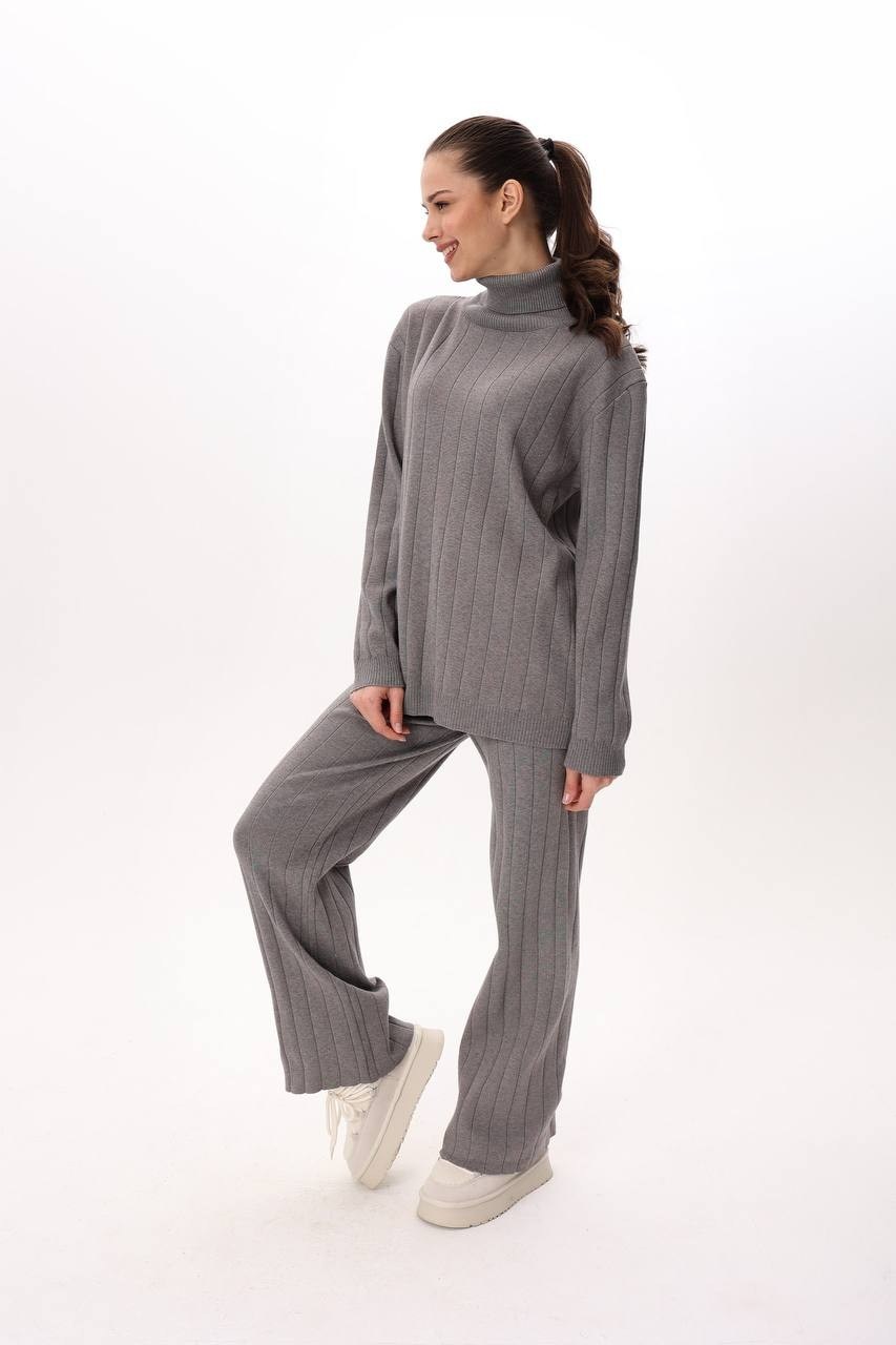 трикотажные костюмы,модные костюмы,трикотажный костюм с брюками палаццо женский,женский вязаный костюм,костюм женский брючный трикотажный