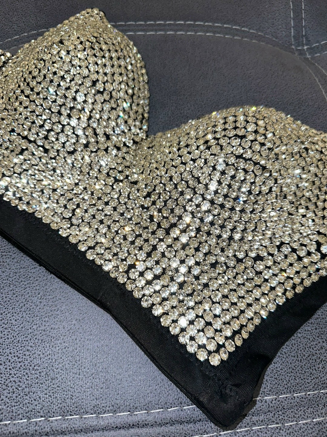 топ-корсет жаннет черный со стразами,топ корсет со стразами,корсет вечерний со стразами lucky&dress,топ - корсет бенита черный со стразами,топы модные