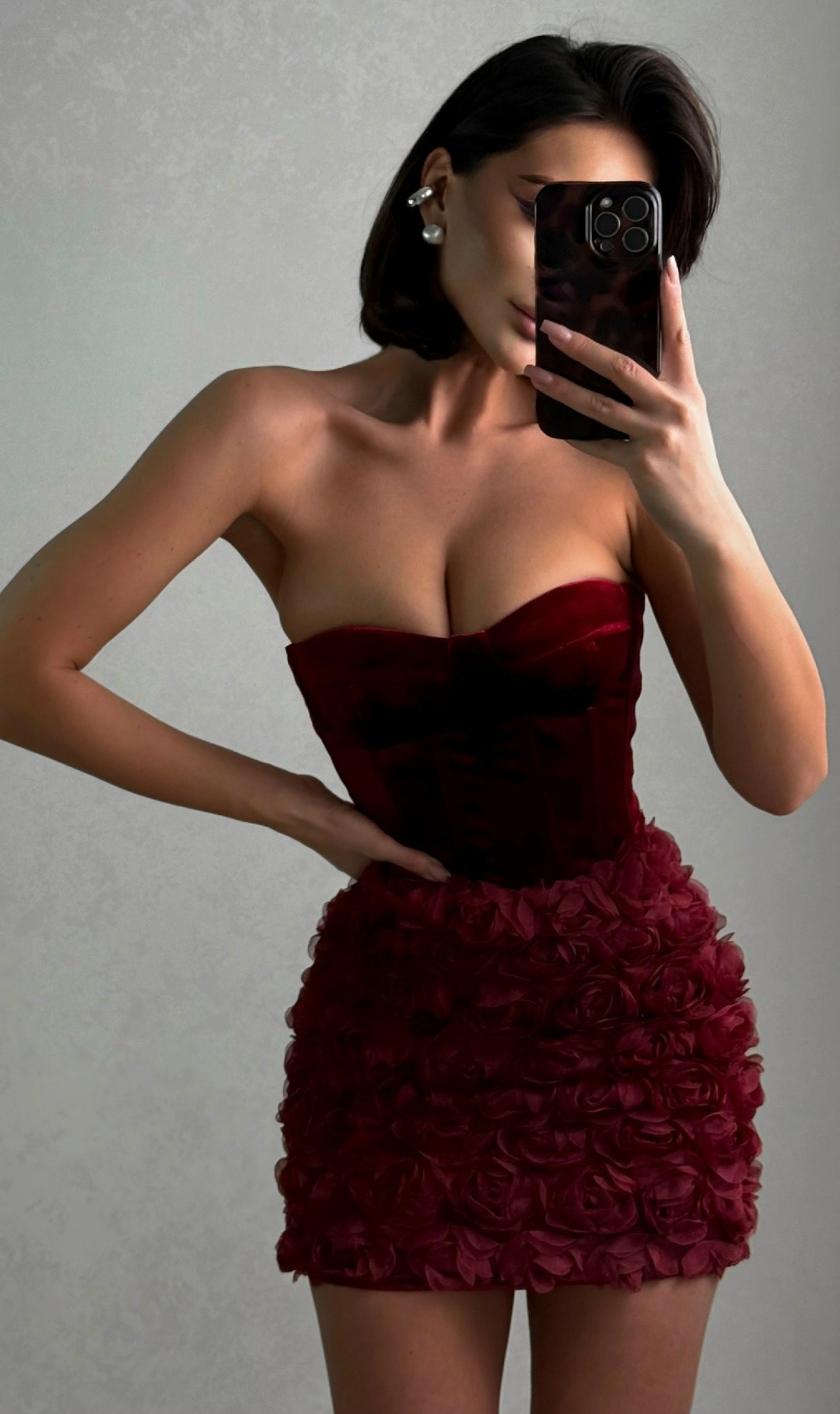 платье,сексуальное без бретелек 3d розовое цветочное флоки мини-платье,платье коктейльное,платье для выпускного вечера,женское платье