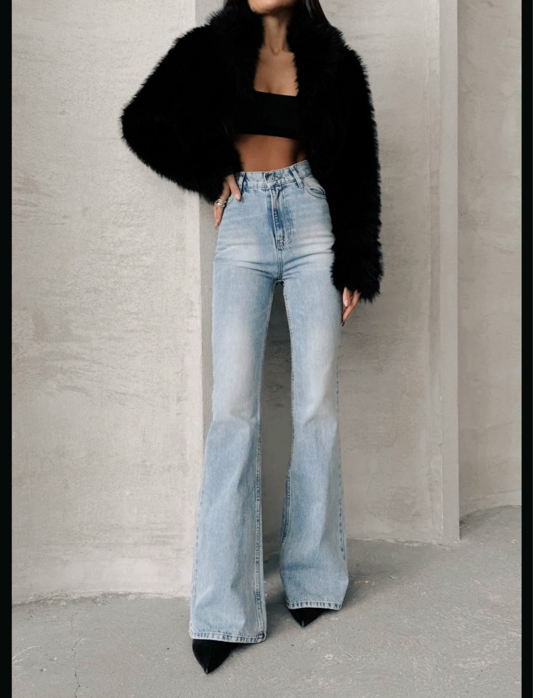 джинсы клеш,женские джинсы клеш,женские джинсы,джинсы прямые клеш с разрезом высокая посадка ella woman,джинсы брюки