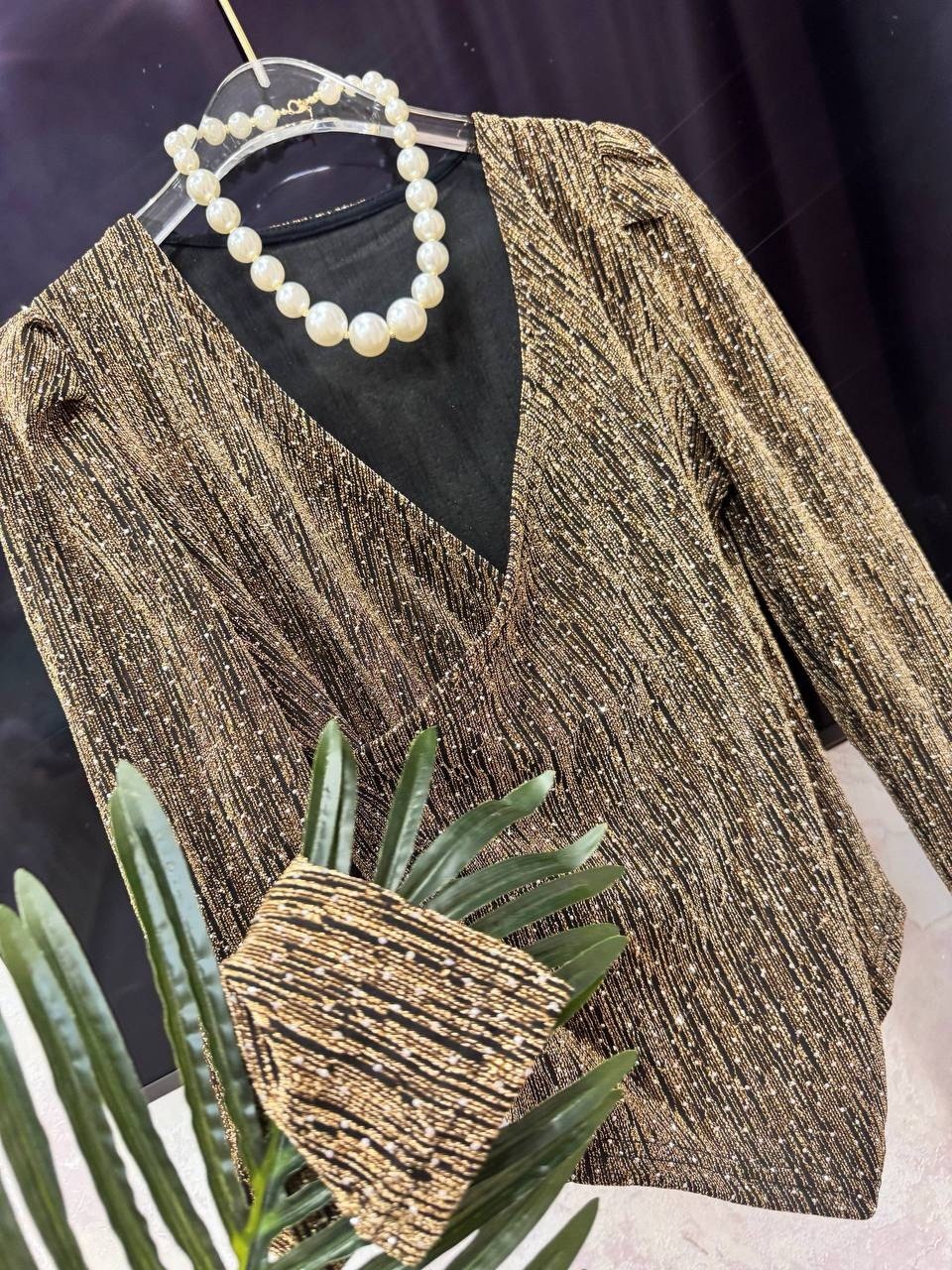 блестящая женская блуза с блестками с v-образным вырезом,женская сексуальная блестящая вечерняя трикотажная футболка с v-образным вырезом и люрексом,кофта с люрексом,женское платье с блестками,платье