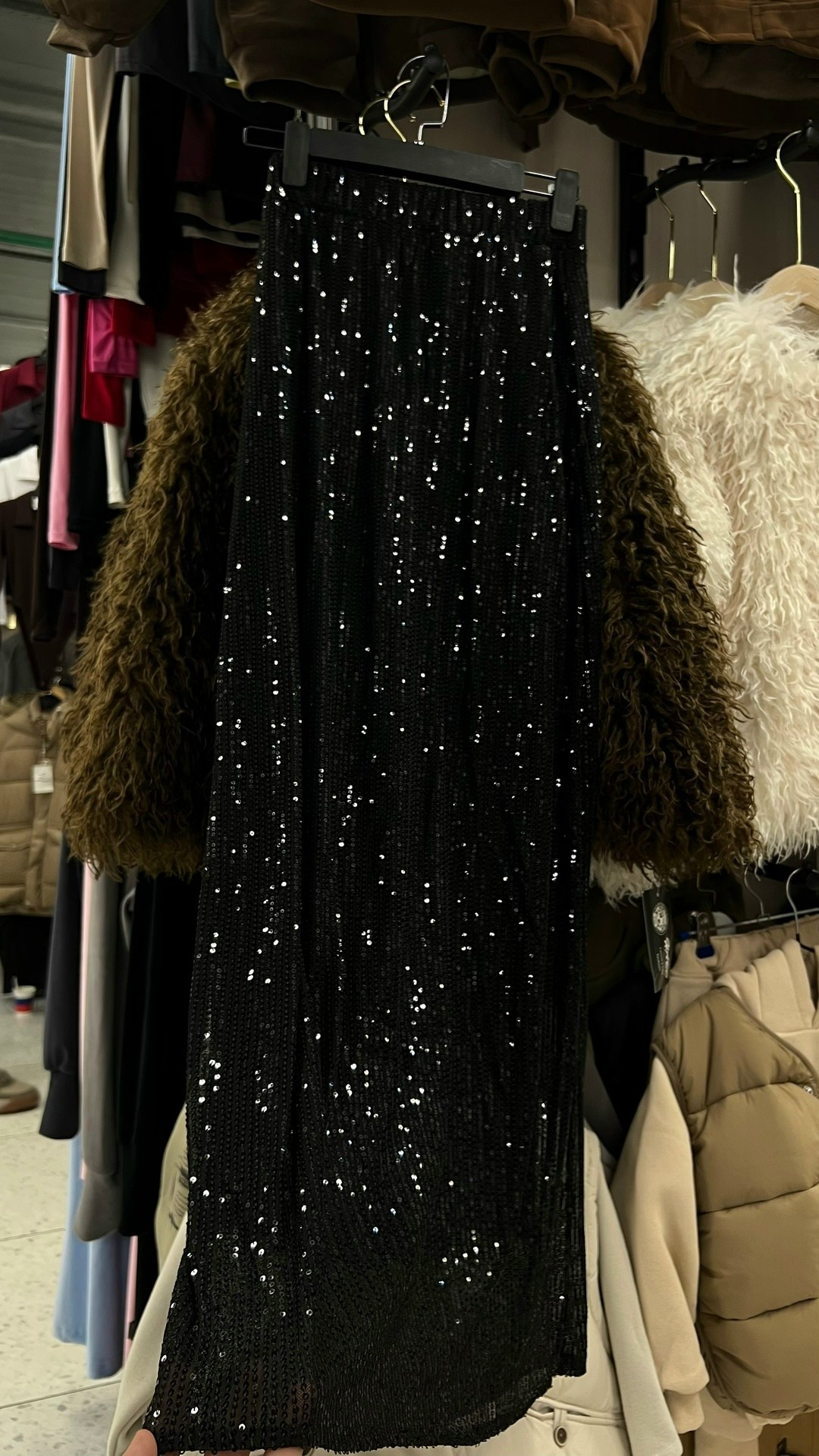 юбки с пайетками,юбка "новогодний блеск" с пайетками duzzly,юбка миди с пайетками,юбка длинная с пайетками,юбка вечерняя нарядная с пайетками emberens 200154341