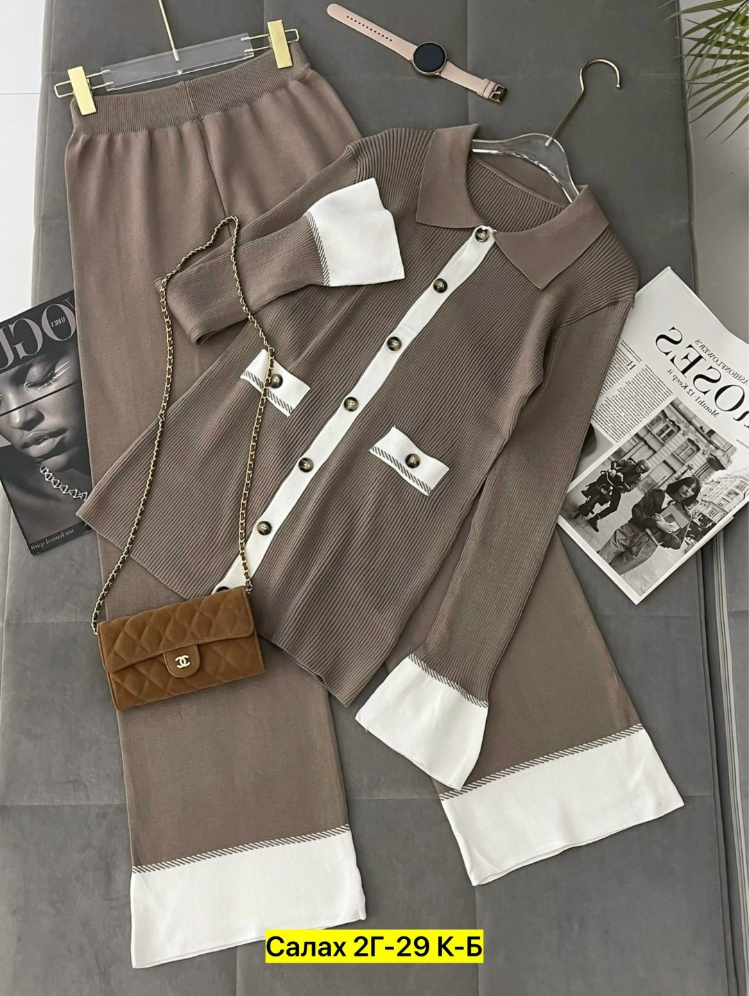 трикотажные костюмы,брючный костюм,костюм модный,вязаные костюмы,вязаный костюм женский