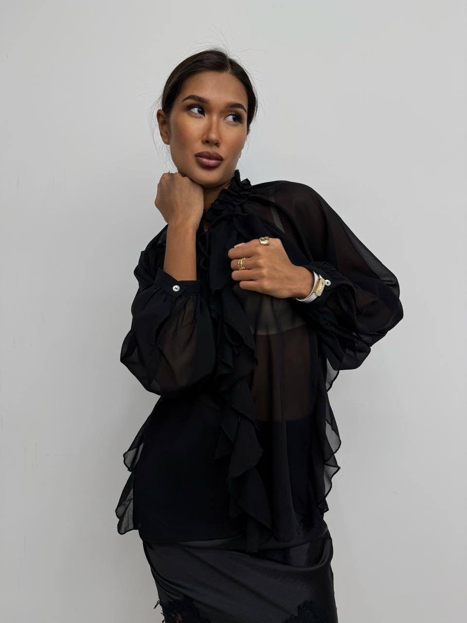 шифоновая блузка,блузка с бантом,прозрачная блузка,женская блузка,блуза женская