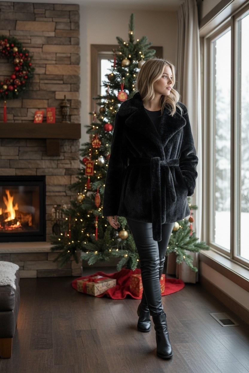 шуба черный,шуба искусственная экошуба из экомеха зима,пальто меховое louren wilton,искусственная шуба,женская шуба из экомеха