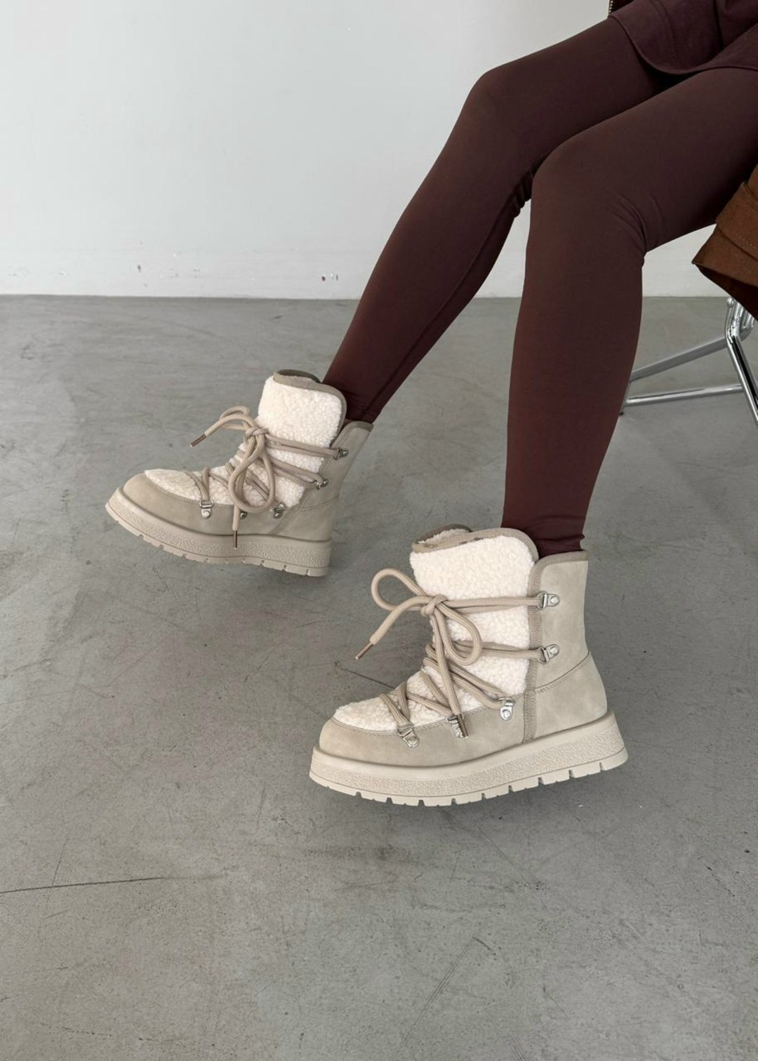 зимние угги на платформе со шнуровкой ugg 265715946,,угги женские,угги зимние на платформе,угги луноходы валенки женские зимние р.36-41